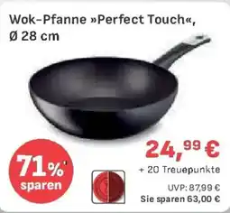 E-Center Tefal Wok-Pfanne Perfect Touch, Ø 28 cm Angebot