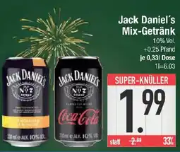 E-Center Jack Daniel's Mix-Getränk Angebot