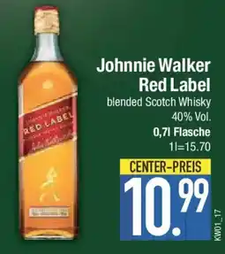 E-Center Johnnie Walker Red Label Angebot