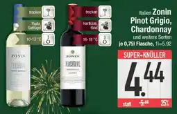 E-Center Italien Zonin Pinot Grigio, Chardonnay Angebot