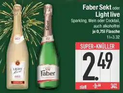 E-Center Faber Sekt oder Light live Angebot