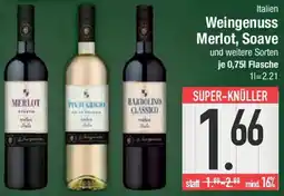 E-Center Italien Weingenuss Merlot, Soave Angebot