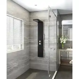 Netto Marken-Discount Home Deluxe Duschpaneel Cascata, schwarz Angebot