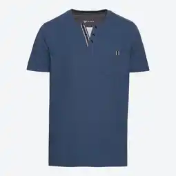 NKD Herren-T-Shirt mit Henley-Kragen Angebot