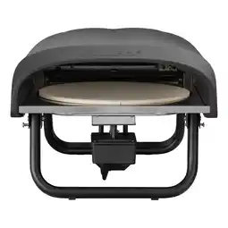 toom Baumarkt Enders Pizzaofen 'Paco Rotato' schwarz 65 x 31 x 39 cm Angebot