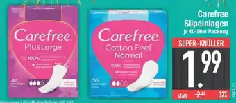 E-Center Carefree Slipeinlagen Angebot