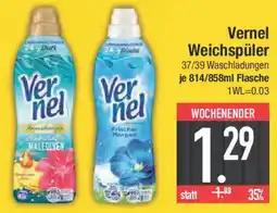 E-Center Vernel Weichspüler Angebot