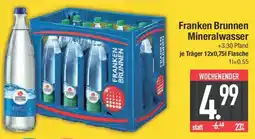 E-Center Franken Brunnen Mineralwasser Angebot