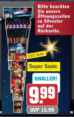 HIT Super Sonic 223 Teile Angebot
