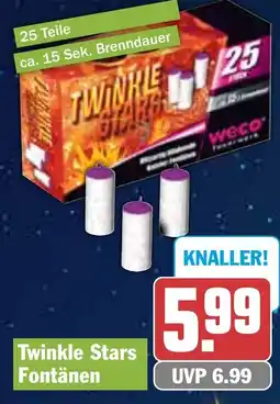 HIT Twinkle Stars Fontänen 25 Teile Angebot
