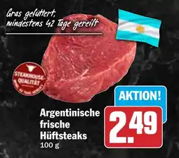 HIT Argentinische frische Hüftsteaks Angebot