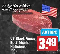 HIT US Black Angus Beef frische Hüftsteaks Angebot