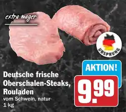 HIT Deutsche frische Oberschalen-Steaks, Rouladen Angebot