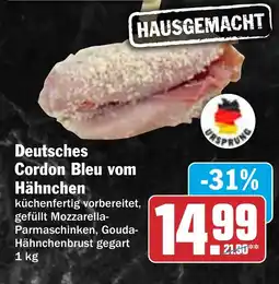 HIT Deutsches Cordon Bleu vom Hähnchen Angebot