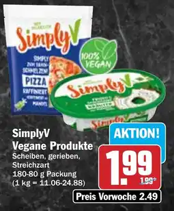HIT SimplyV Vegane Produkte Angebot