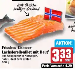 HIT Frisches Eismeer- Lachsforellenfilet mit Haut Angebot