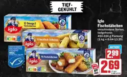 HIT Iglo Fischstäbchen Angebot