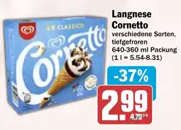 HIT Langnese Cornetto Angebot