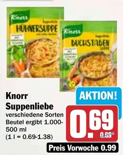 HIT Knorr Suppenliebe Angebot