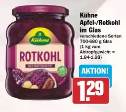 HIT Kühne Apfel-/Rotkohl im Glas Angebot
