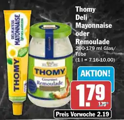 HIT Thomy Deli Mayonnaise oder Remoulade Angebot