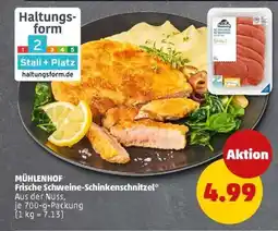 PENNY MÜHLENHOF Frische Schweine-Schinkenschnitzel Angebot