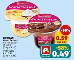 PENNY Ehrmann Grand Dessert Angebot