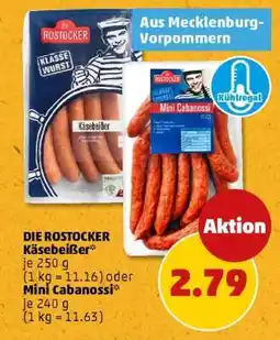 PENNY DIE ROSTOCKER Käsebeißer oder Mini Cabanossi Angebot