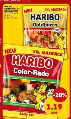 PENNY HARIBO Goldbären oder Fruchtgummi Angebot