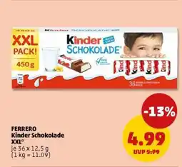 PENNY FERRERO Kinder Schokolade XXL Angebot