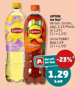 PENNY Lipton Ice Tea Angebot