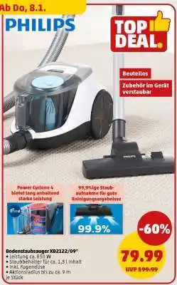 PENNY Bodenstaubsauger XB2122/09 Angebot