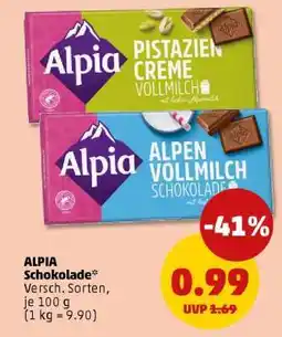 PENNY Alpia Schokolade Angebot
