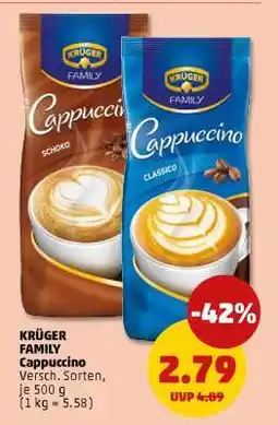PENNY KRÜGER Family-Cappuccino Angebot