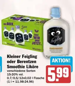 HIT Kleiner Feigling oder Berentzen Smoothie Liköre Angebot