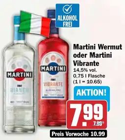 HIT Martini Wermut oder Martini Vibrante Angebot