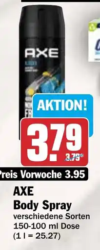HIT AXE Body Spray Angebot