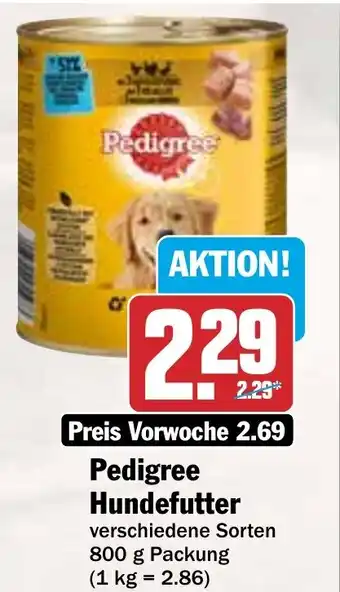 HIT Pedigree Hundefutter Angebot