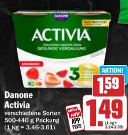 HIT Danone Activia Angebot