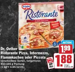 HIT Dr Oether Ristorante Pizza, Intermezzo, Flammkuchen oder Piccola Angebot