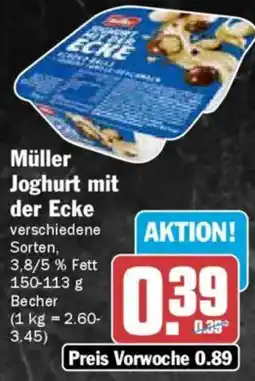 AEZ Müller Joghurt mit der Ecke Angebot