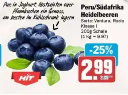 AEZ Peru/Südafrika Heidelbeeren Angebot