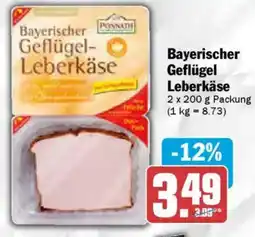 AEZ Bayerischer Geflügel Leberkäse Angebot