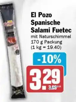 AEZ El Pozo Spanische Salami Fuetec Angebot