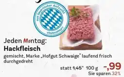 AEZ Jeden Montag Hackfleisch Angebot