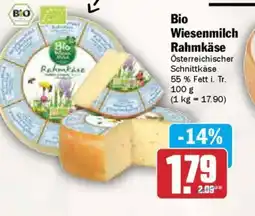 AEZ Bio Wiesenmilch Rahmkäse Angebot