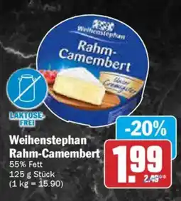 AEZ Weihenstephan Rahm Camembert Angebot