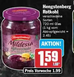 AEZ Hengstenberg Rotkohl Angebot