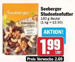 AEZ Seeberger Studentenfutter Angebot