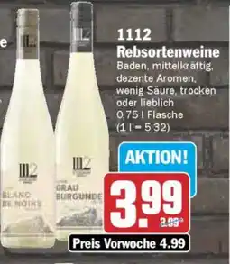 AEZ 1112 Rebsortenweine Angebot